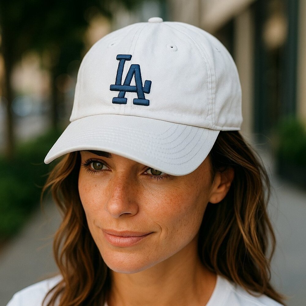 New with Tags Nike Heritage86 Dry Fit LA Dodgers Baseball Hat – Gray with Blue L